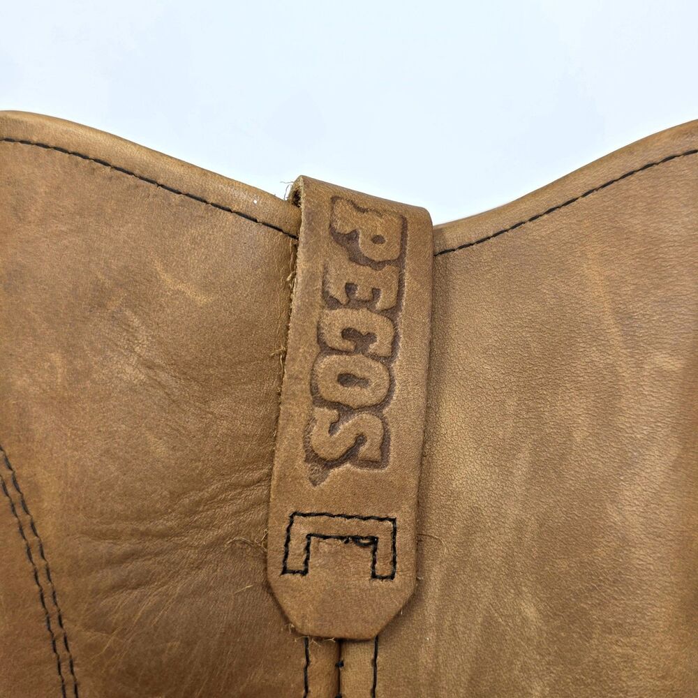 Red Wing Pecos 866 Pull On Leather Work Boot US 5 | EU 37 Made in USA Brown NEW - Picture 2 of 16